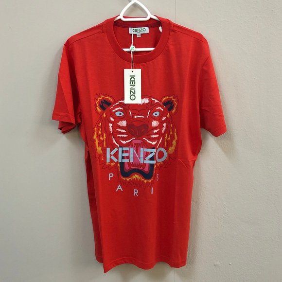 red kenzo t shirt